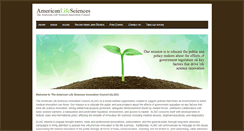Desktop Screenshot of americanlifesciences.com